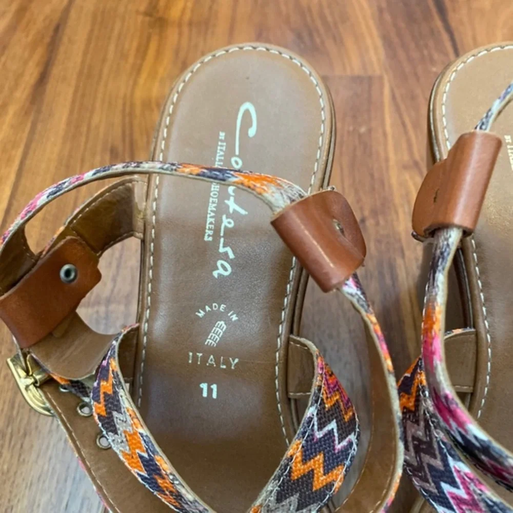 CONTESA WEDGE SHOES MULTICOLOR | SZ 11‎